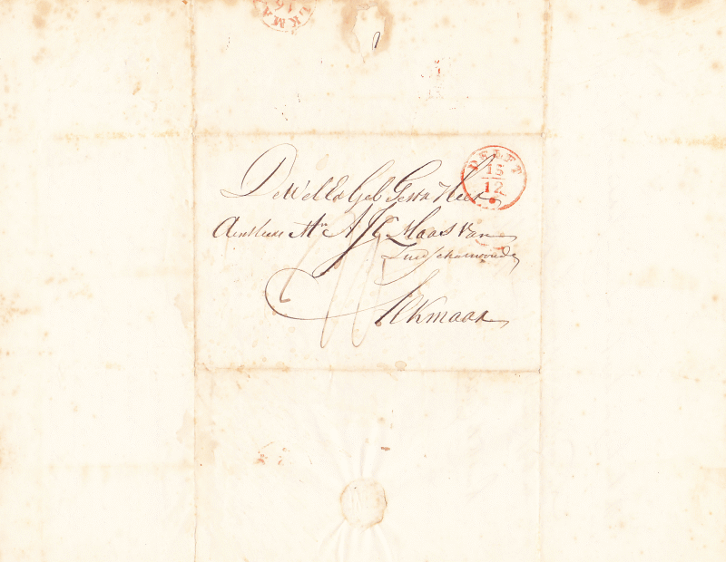 Brief van Pieter Maas Czn aan zijn zoon AJC (1845-12-15)